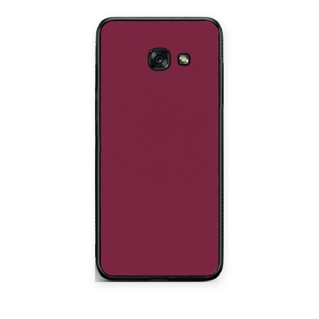 Θήκη Samsung Galaxy A5 2017 Burgundy από τη Smartfits με σχέδιο στο πίσω μέρος και μαύρο περίβλημα | Samsung Galaxy A5 2017 Burgundy case with colorful back and black bezels