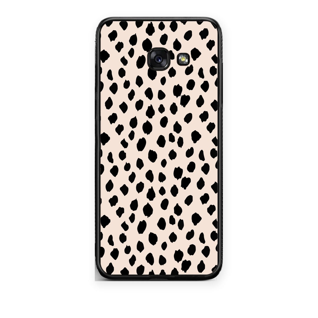 Θήκη Samsung Galaxy A5 2017 New Polka Dots από τη Smartfits με σχέδιο στο πίσω μέρος και μαύρο περίβλημα | Samsung Galaxy A5 2017 New Polka Dots case with colorful back and black bezels