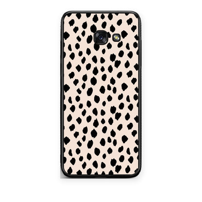 Θήκη Samsung Galaxy A5 2017 New Polka Dots από τη Smartfits με σχέδιο στο πίσω μέρος και μαύρο περίβλημα | Samsung Galaxy A5 2017 New Polka Dots case with colorful back and black bezels