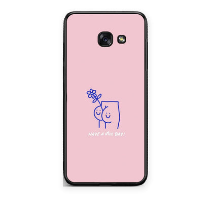Θήκη Samsung Galaxy A5 2017 Nice Day από τη Smartfits με σχέδιο στο πίσω μέρος και μαύρο περίβλημα | Samsung Galaxy A5 2017 Nice Day case with colorful back and black bezels