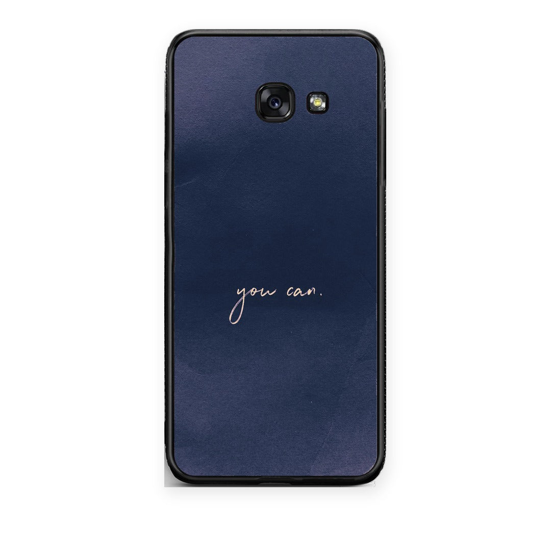 Θήκη Samsung Galaxy A5 2017 You Can από τη Smartfits με σχέδιο στο πίσω μέρος και μαύρο περίβλημα | Samsung Galaxy A5 2017 You Can case with colorful back and black bezels