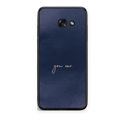 Θήκη Samsung Galaxy A5 2017 You Can από τη Smartfits με σχέδιο στο πίσω μέρος και μαύρο περίβλημα | Samsung Galaxy A5 2017 You Can case with colorful back and black bezels