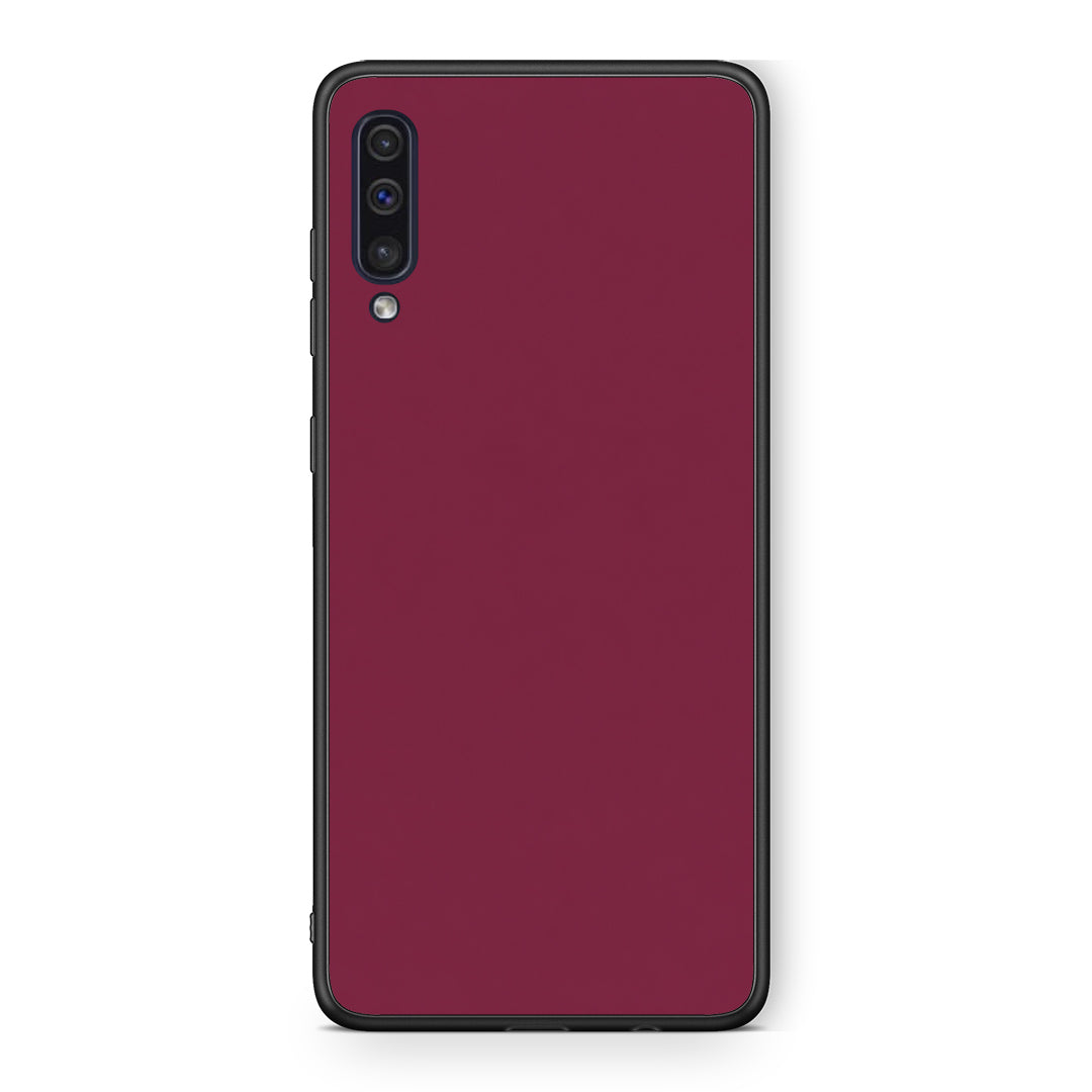 Θήκη Samsung Galaxy A50 / A30s Burgundy από τη Smartfits με σχέδιο στο πίσω μέρος και μαύρο περίβλημα | Samsung Galaxy A50 / A30s Burgundy case with colorful back and black bezels