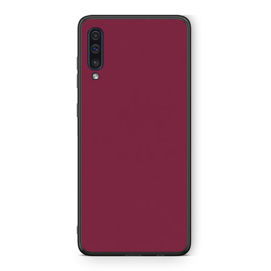 Θήκη Samsung Galaxy A50 / A30s Burgundy από τη Smartfits με σχέδιο στο πίσω μέρος και μαύρο περίβλημα | Samsung Galaxy A50 / A30s Burgundy case with colorful back and black bezels