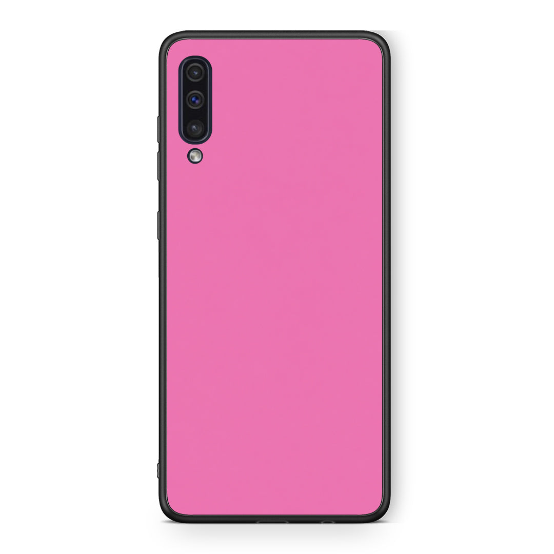 Θήκη Samsung Galaxy A50 / A30s Rose Pink από τη Smartfits με σχέδιο στο πίσω μέρος και μαύρο περίβλημα | Samsung Galaxy A50 / A30s Rose Pink case with colorful back and black bezels
