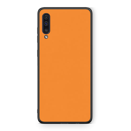 Θήκη Samsung Galaxy A50 / A30s Tangerine Orange από τη Smartfits με σχέδιο στο πίσω μέρος και μαύρο περίβλημα | Samsung Galaxy A50 / A30s Tangerine Orange case with colorful back and black bezels