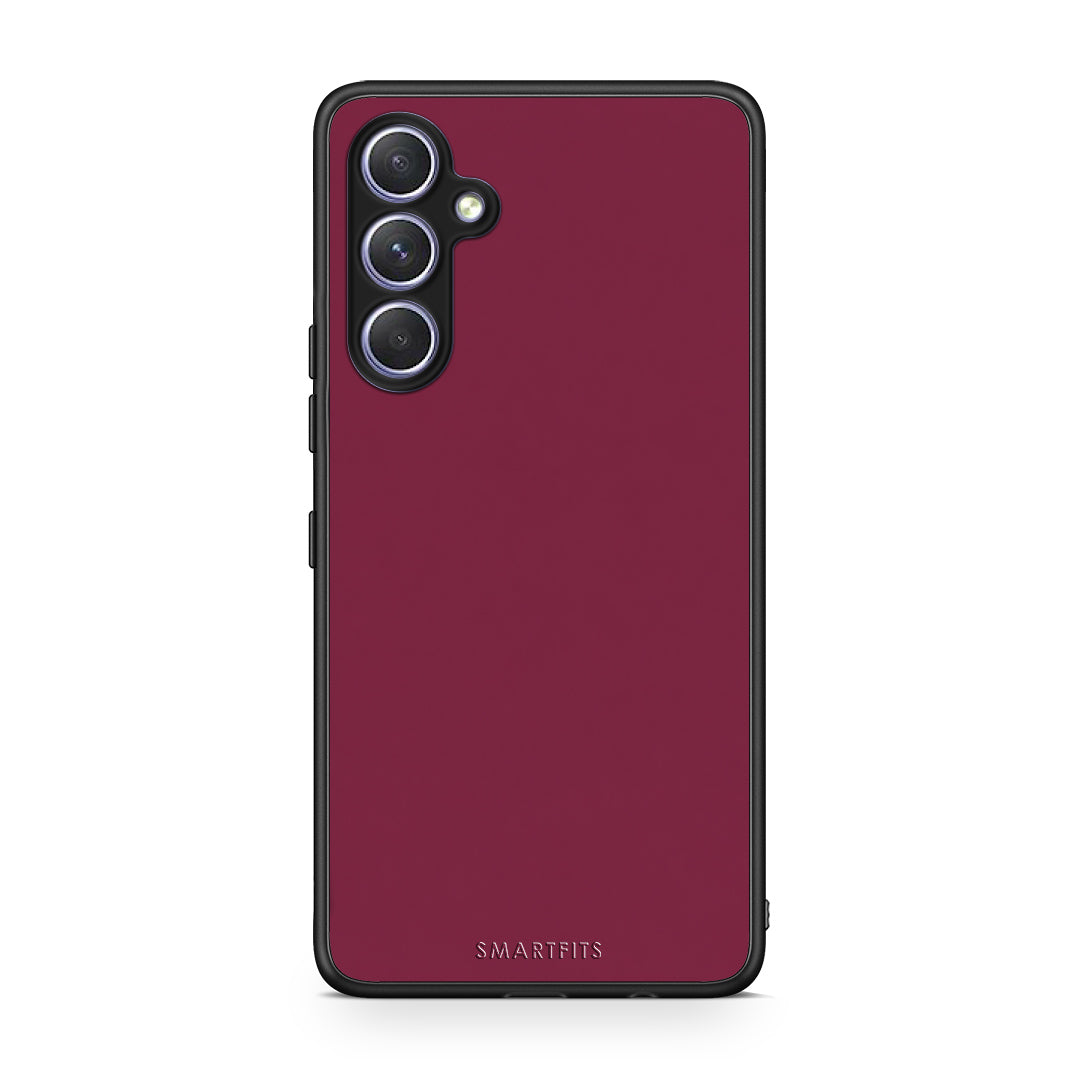 Θήκη Samsung Galaxy A54 Burgundy από τη Smartfits με σχέδιο στο πίσω μέρος και μαύρο περίβλημα | Samsung Galaxy A54 Burgundy case with colorful back and black bezels