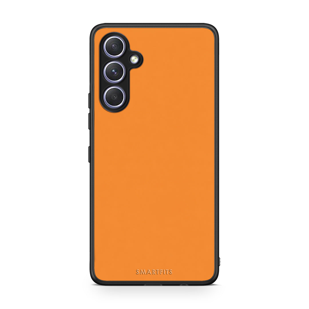 Θήκη Samsung Galaxy A54 Tangerine Orange από τη Smartfits με σχέδιο στο πίσω μέρος και μαύρο περίβλημα | Samsung Galaxy A54 Tangerine Orange case with colorful back and black bezels