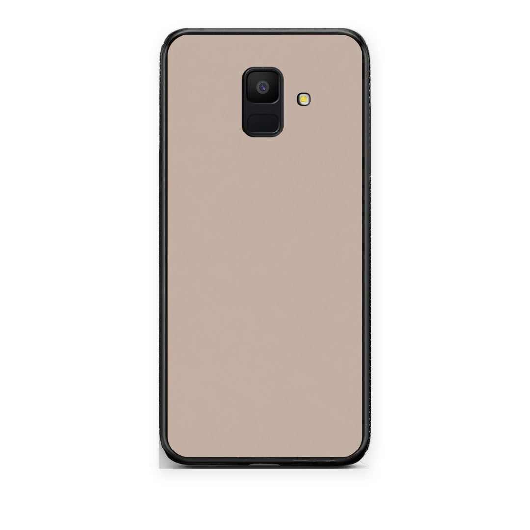 Θήκη Samsung Galaxy A6 2018 Blush Beige από τη Smartfits με σχέδιο στο πίσω μέρος και μαύρο περίβλημα | Samsung Galaxy A6 2018 Blush Beige case with colorful back and black bezels