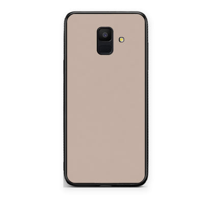 Θήκη Samsung Galaxy A6 2018 Blush Beige από τη Smartfits με σχέδιο στο πίσω μέρος και μαύρο περίβλημα | Samsung Galaxy A6 2018 Blush Beige case with colorful back and black bezels