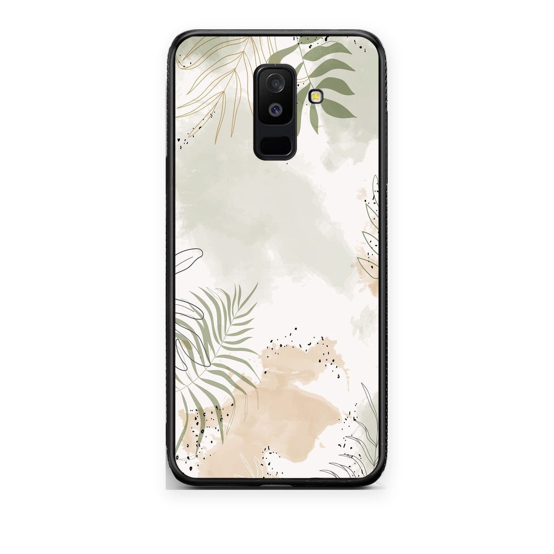 Θήκη Samsung Galaxy A6+ 2018 Nude Plants από τη Smartfits με σχέδιο στο πίσω μέρος και μαύρο περίβλημα | Samsung Galaxy A6+ 2018 Nude Plants case with colorful back and black bezels