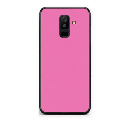 Θήκη Samsung Galaxy A6+ 2018 Rose Pink από τη Smartfits με σχέδιο στο πίσω μέρος και μαύρο περίβλημα | Samsung Galaxy A6+ 2018 Rose Pink case with colorful back and black bezels