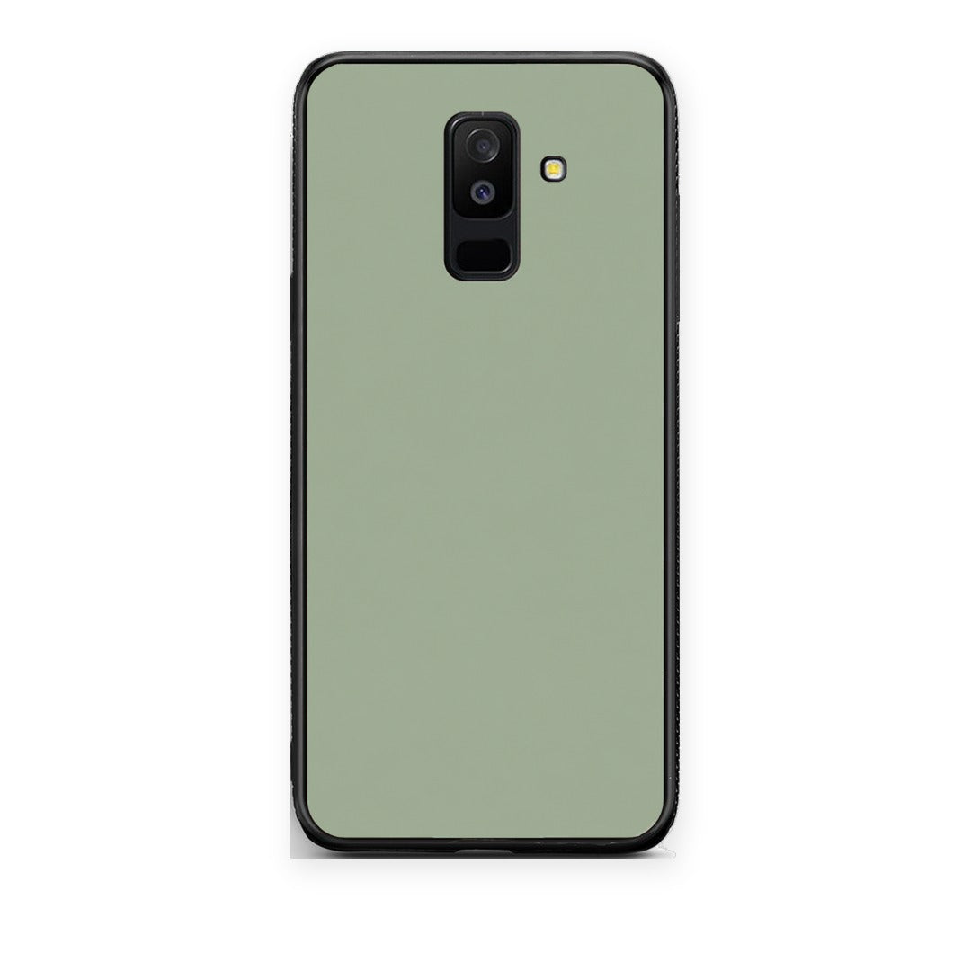 Θήκη Samsung Galaxy A6+ 2018 Sage Green από τη Smartfits με σχέδιο στο πίσω μέρος και μαύρο περίβλημα | Samsung Galaxy A6+ 2018 Sage Green case with colorful back and black bezels
