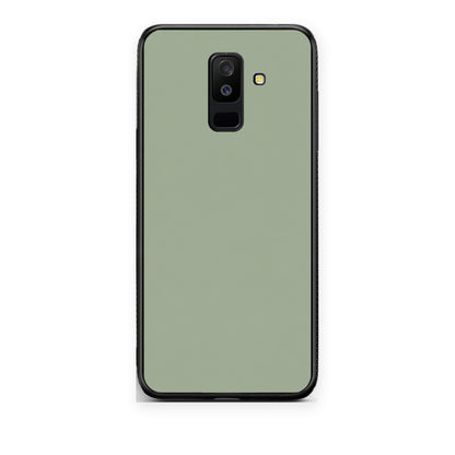 Θήκη Samsung Galaxy A6+ 2018 Sage Green από τη Smartfits με σχέδιο στο πίσω μέρος και μαύρο περίβλημα | Samsung Galaxy A6+ 2018 Sage Green case with colorful back and black bezels