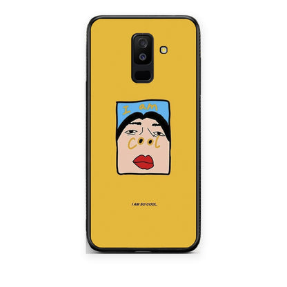 Θήκη Samsung Galaxy A6+ 2018 So Cool από τη Smartfits με σχέδιο στο πίσω μέρος και μαύρο περίβλημα | Samsung Galaxy A6+ 2018 So Cool case with colorful back and black bezels