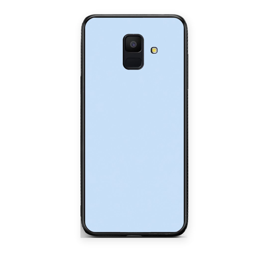 Θήκη Samsung Galaxy A6 2018 Powder Blue από τη Smartfits με σχέδιο στο πίσω μέρος και μαύρο περίβλημα | Samsung Galaxy A6 2018 Powder Blue case with colorful back and black bezels