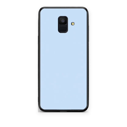 Θήκη Samsung Galaxy A6 2018 Powder Blue από τη Smartfits με σχέδιο στο πίσω μέρος και μαύρο περίβλημα | Samsung Galaxy A6 2018 Powder Blue case with colorful back and black bezels
