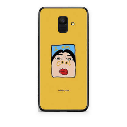 Θήκη Samsung Galaxy A6 2018 So Cool από τη Smartfits με σχέδιο στο πίσω μέρος και μαύρο περίβλημα | Samsung Galaxy A6 2018 So Cool case with colorful back and black bezels