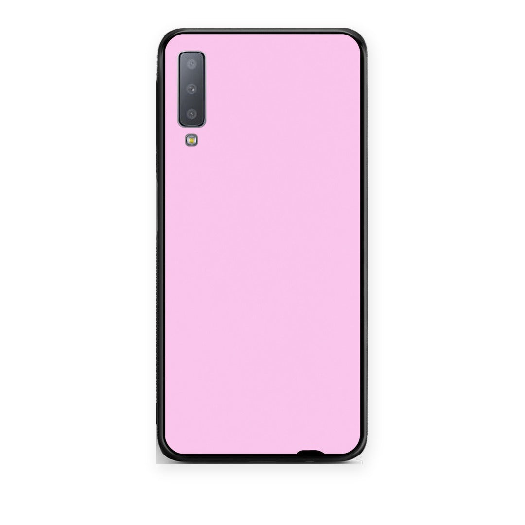 Θήκη Samsung Galaxy A7 2018 Cotton Candy Pink από τη Smartfits με σχέδιο στο πίσω μέρος και μαύρο περίβλημα | Samsung Galaxy A7 2018 Cotton Candy Pink case with colorful back and black bezels