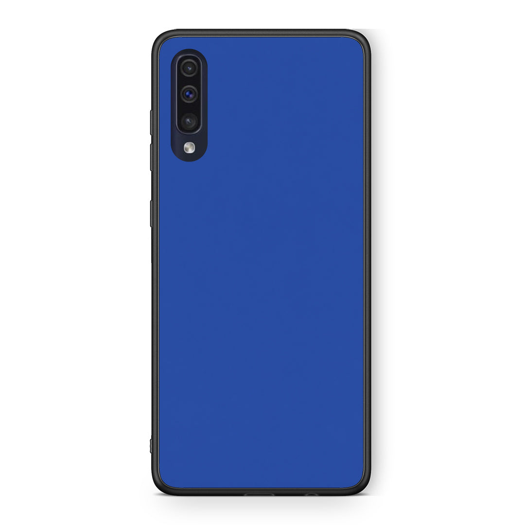 Θήκη Samsung Galaxy A70 Royal Blue από τη Smartfits με σχέδιο στο πίσω μέρος και μαύρο περίβλημα | Samsung Galaxy A70 Royal Blue case with colorful back and black bezels