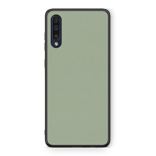 Θήκη Samsung Galaxy A70 Sage Green από τη Smartfits με σχέδιο στο πίσω μέρος και μαύρο περίβλημα | Samsung Galaxy A70 Sage Green case with colorful back and black bezels