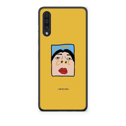 Θήκη Samsung Galaxy A70 So Cool από τη Smartfits με σχέδιο στο πίσω μέρος και μαύρο περίβλημα | Samsung Galaxy A70 So Cool case with colorful back and black bezels
