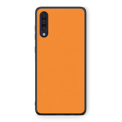 Θήκη Samsung Galaxy A70 Tangerine Orange από τη Smartfits με σχέδιο στο πίσω μέρος και μαύρο περίβλημα | Samsung Galaxy A70 Tangerine Orange case with colorful back and black bezels