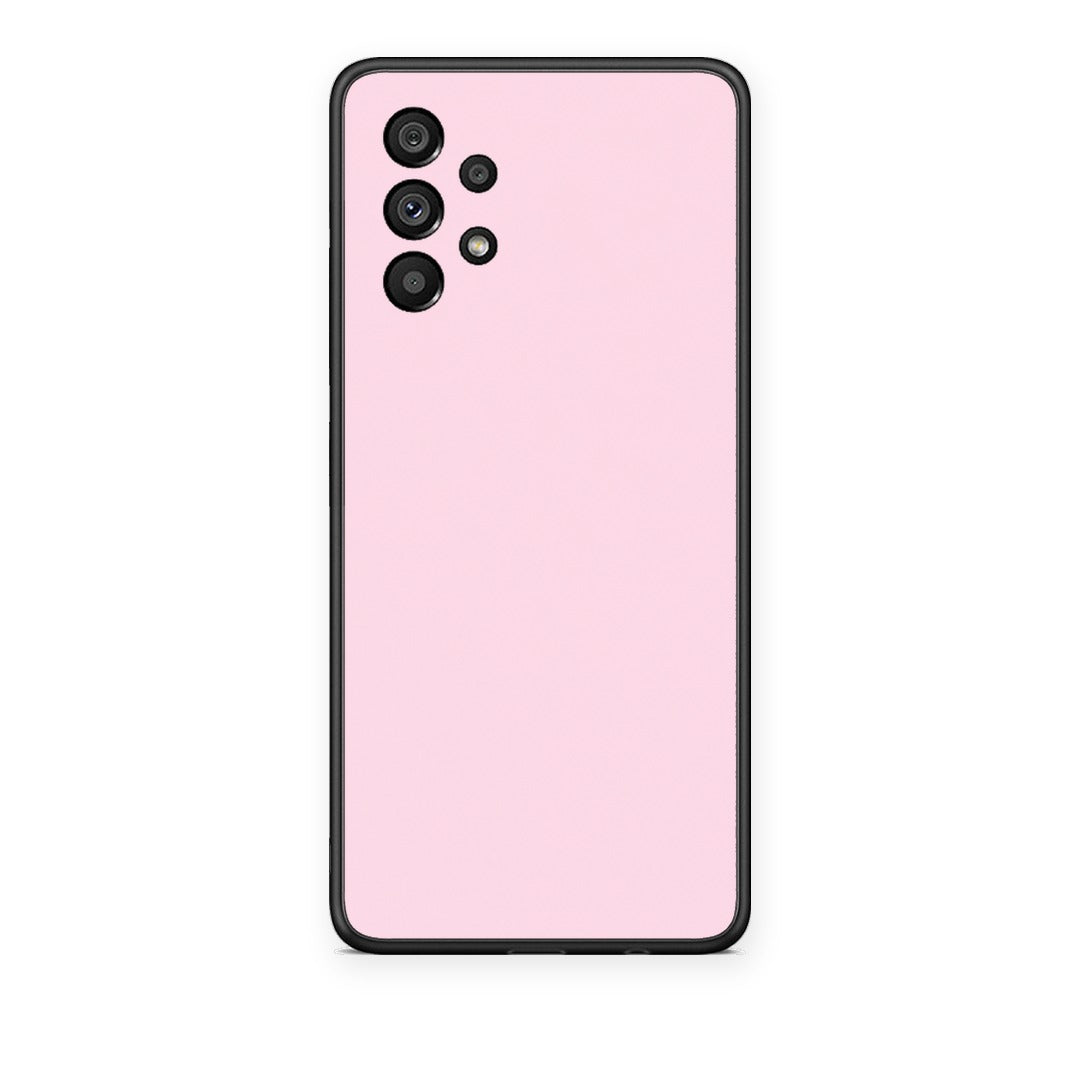 Θήκη Samsung Galaxy A73 5G Pale Pink από τη Smartfits με σχέδιο στο πίσω μέρος και μαύρο περίβλημα | Samsung Galaxy A73 5G Pale Pink case with colorful back and black bezels