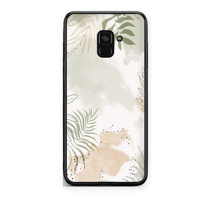 Θήκη Samsung Galaxy A8 Nude Plants από τη Smartfits με σχέδιο στο πίσω μέρος και μαύρο περίβλημα | Samsung Galaxy A8 Nude Plants case with colorful back and black bezels