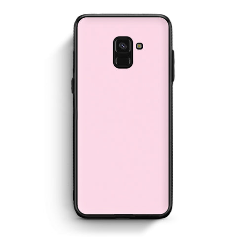 Θήκη Samsung Galaxy A8 Pale Pink από τη Smartfits με σχέδιο στο πίσω μέρος και μαύρο περίβλημα | Samsung Galaxy A8 Pale Pink case with colorful back and black bezels