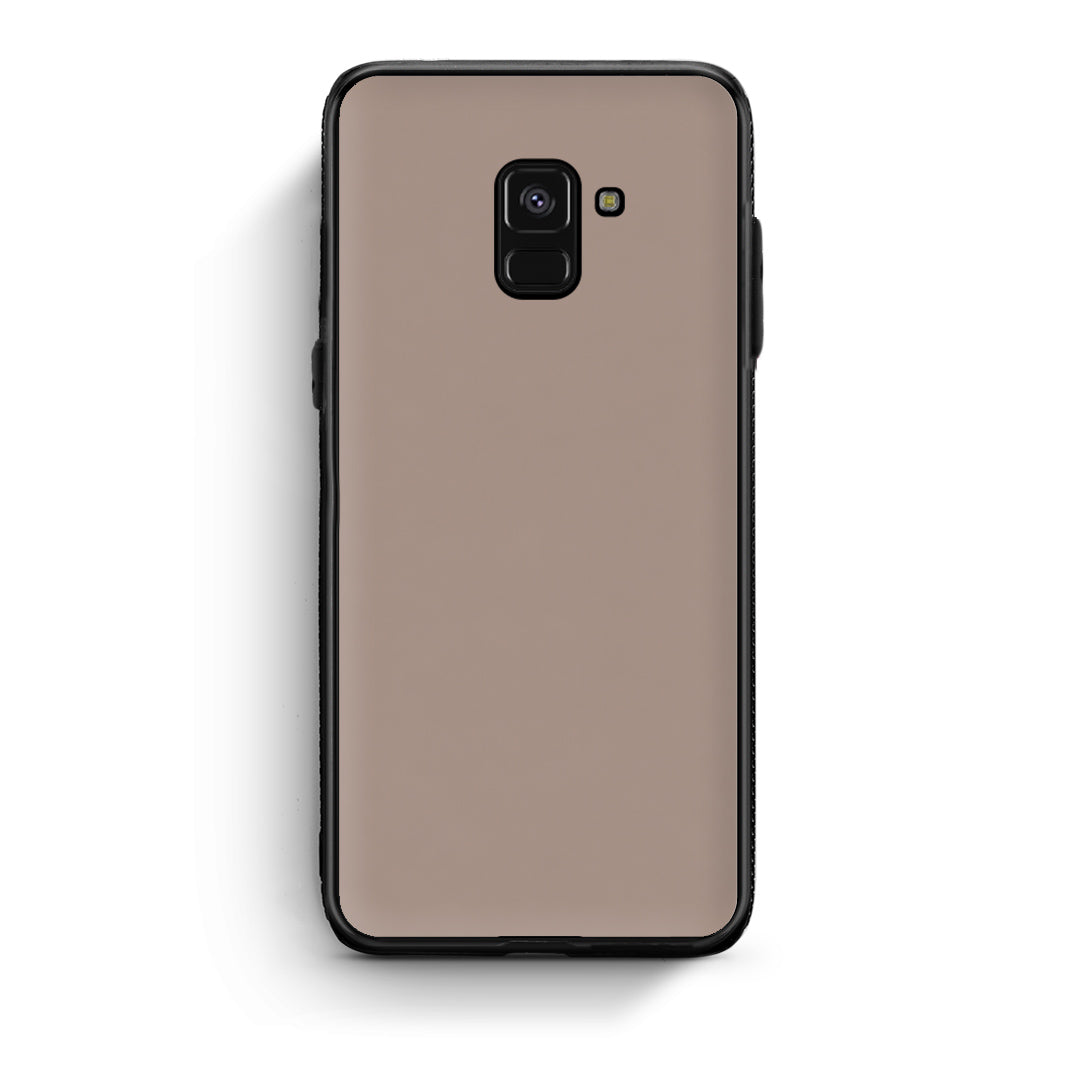 Θήκη Samsung Galaxy A8 Warm Taupe από τη Smartfits με σχέδιο στο πίσω μέρος και μαύρο περίβλημα | Samsung Galaxy A8 Warm Taupe case with colorful back and black bezels