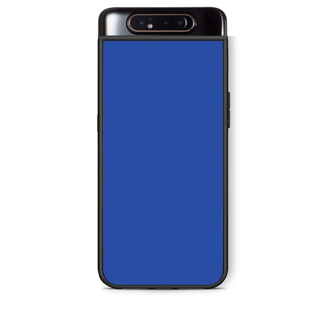 Θήκη Samsung Galaxy A80 Royal Blue από τη Smartfits με σχέδιο στο πίσω μέρος και μαύρο περίβλημα | Samsung Galaxy A80 Royal Blue case with colorful back and black bezels