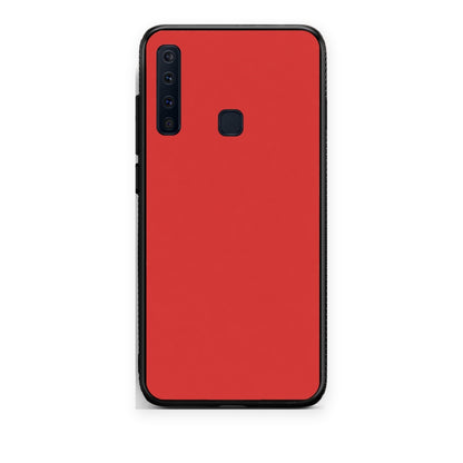 Θήκη Samsung Galaxy A9 Poppy Red από τη Smartfits με σχέδιο στο πίσω μέρος και μαύρο περίβλημα | Samsung Galaxy A9 Poppy Red case with colorful back and black bezels
