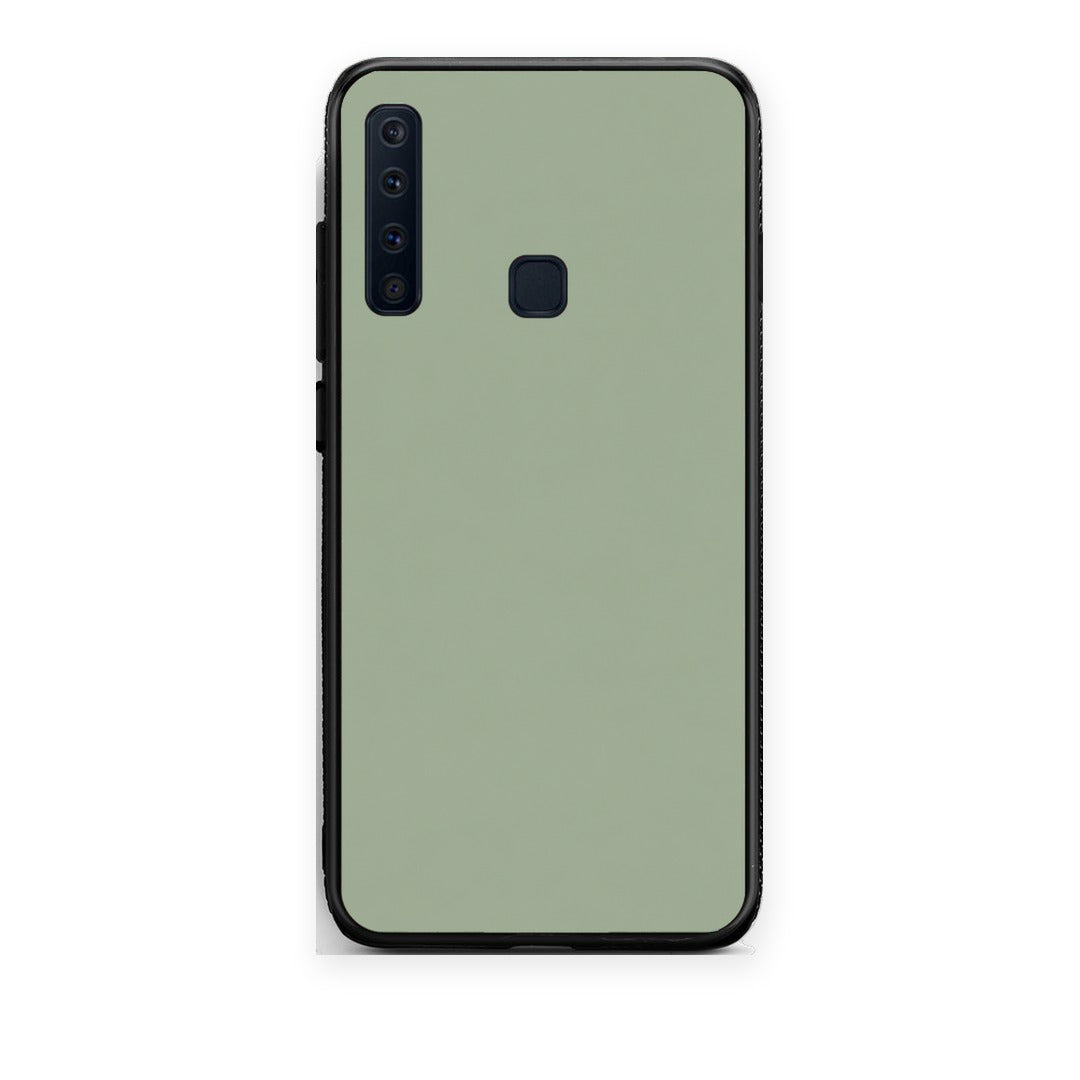 Θήκη Samsung Galaxy A9 Sage Green από τη Smartfits με σχέδιο στο πίσω μέρος και μαύρο περίβλημα | Samsung Galaxy A9 Sage Green case with colorful back and black bezels