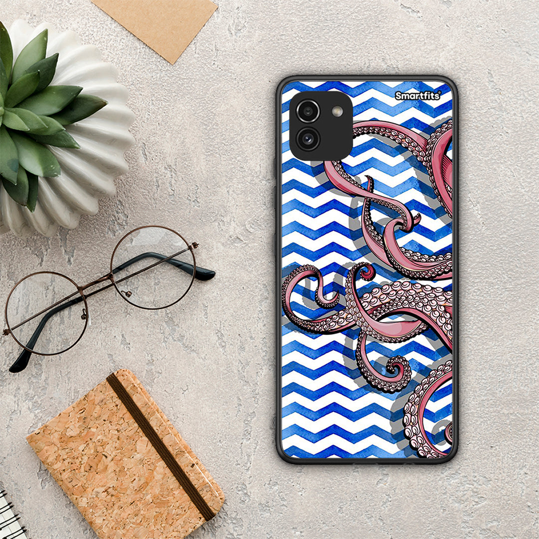 Chevron Devilfish - Samsung Galaxy A03 θήκη