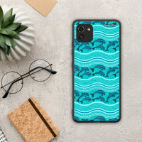 Thumbnail for Swimming Dolphins - Samsung Galaxy A03 θήκη