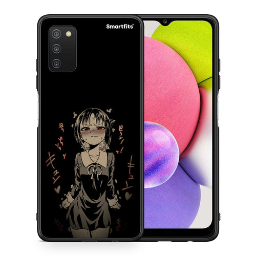 Θήκη Samsung A03s Anime Girl από τη Smartfits με σχέδιο στο πίσω μέρος και μαύρο περίβλημα | Samsung A03s Anime Girl case with colorful back and black bezels