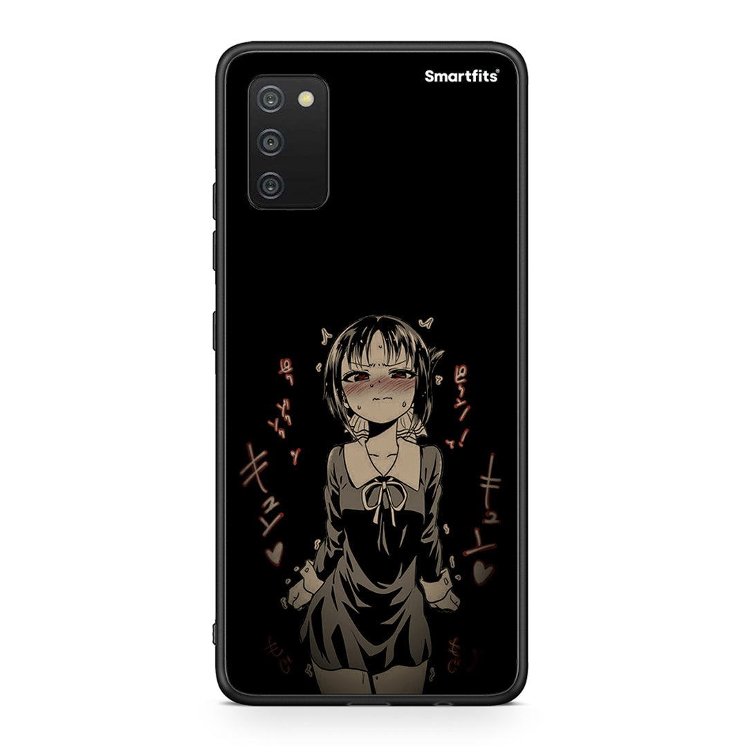 Samsung A03s Anime Girl θήκη από τη Smartfits με σχέδιο στο πίσω μέρος και μαύρο περίβλημα | Smartphone case with colorful back and black bezels by Smartfits
