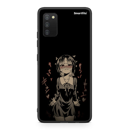 Samsung A03s Anime Girl θήκη από τη Smartfits με σχέδιο στο πίσω μέρος και μαύρο περίβλημα | Smartphone case with colorful back and black bezels by Smartfits
