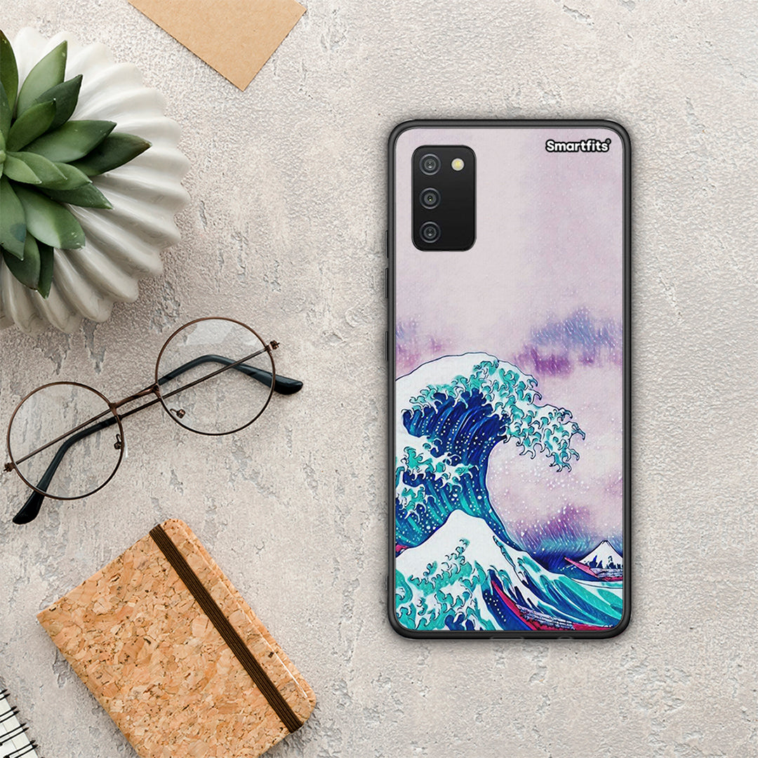 Blue Waves - Samsung Galaxy A03s θήκη