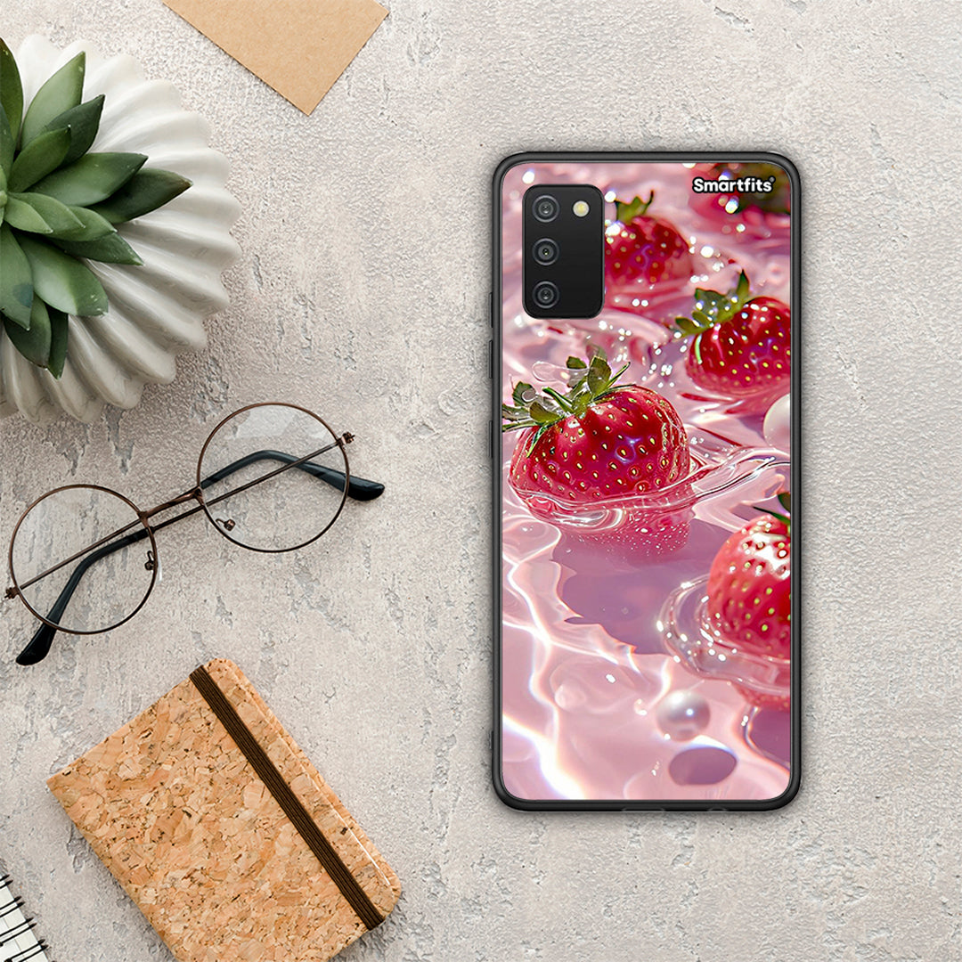 Juicy Strawberries - Samsung Galaxy A03s θήκη