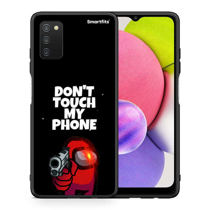 Θήκη Samsung A03s My Phone από τη Smartfits με σχέδιο στο πίσω μέρος και μαύρο περίβλημα | Samsung A03s My Phone case with colorful back and black bezels