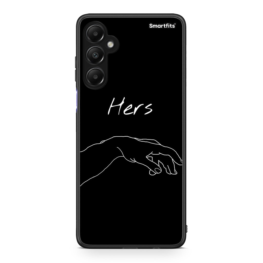 Samsung Galaxy A05s Aeshetic Love 1 Θήκη Αγίου Βαλεντίνου από τη Smartfits με σχέδιο στο πίσω μέρος και μαύρο περίβλημα | Smartphone case with colorful back and black bezels by Smartfits