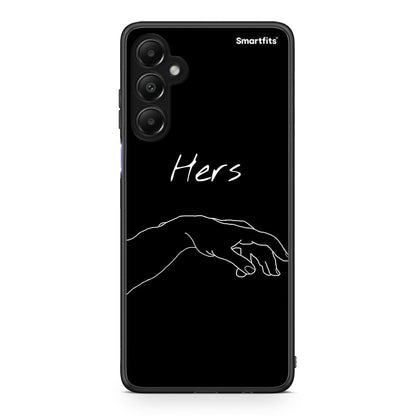 Samsung Galaxy A05s Aeshetic Love 1 Θήκη Αγίου Βαλεντίνου από τη Smartfits με σχέδιο στο πίσω μέρος και μαύρο περίβλημα | Smartphone case with colorful back and black bezels by Smartfits