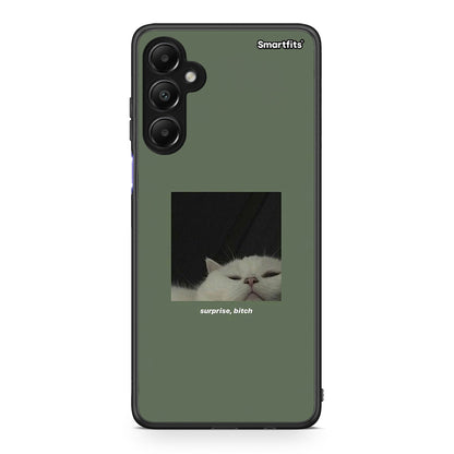 Samsung Galaxy A05s Bitch Surprise θήκη από τη Smartfits με σχέδιο στο πίσω μέρος και μαύρο περίβλημα | Smartphone case with colorful back and black bezels by Smartfits