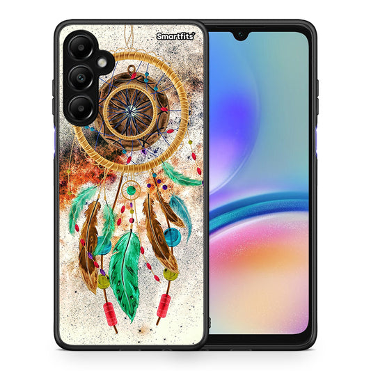 Θήκη Samsung Galaxy A05s DreamCatcher Boho από τη Smartfits με σχέδιο στο πίσω μέρος και μαύρο περίβλημα | Samsung Galaxy A05s DreamCatcher Boho case with colorful back and black bezels