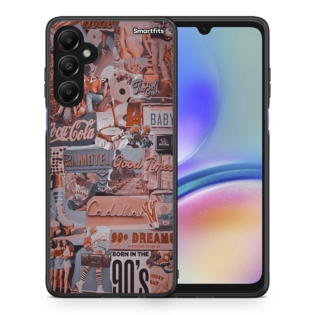 Θήκη Samsung Galaxy A05s Born In 90s από τη Smartfits με σχέδιο στο πίσω μέρος και μαύρο περίβλημα | Samsung Galaxy A05s Born In 90s case with colorful back and black bezels