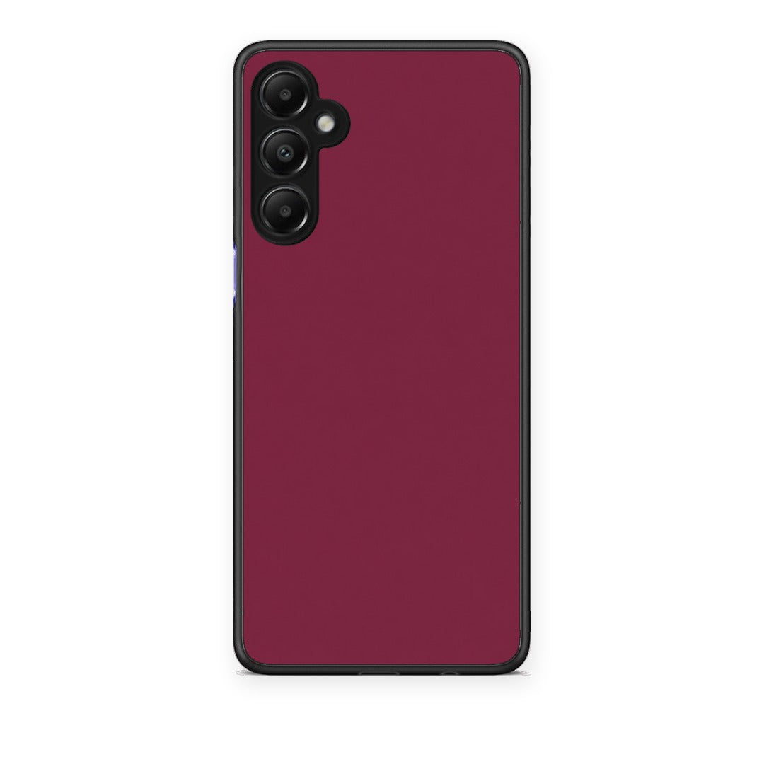 Θήκη Samsung Galaxy A05s Burgundy από τη Smartfits με σχέδιο στο πίσω μέρος και μαύρο περίβλημα | Samsung Galaxy A05s Burgundy case with colorful back and black bezels
