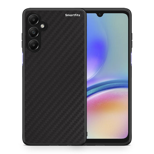Θήκη Samsung Galaxy A05s Carbon Black από τη Smartfits με σχέδιο στο πίσω μέρος και μαύρο περίβλημα | Samsung Galaxy A05s Carbon Black case with colorful back and black bezels