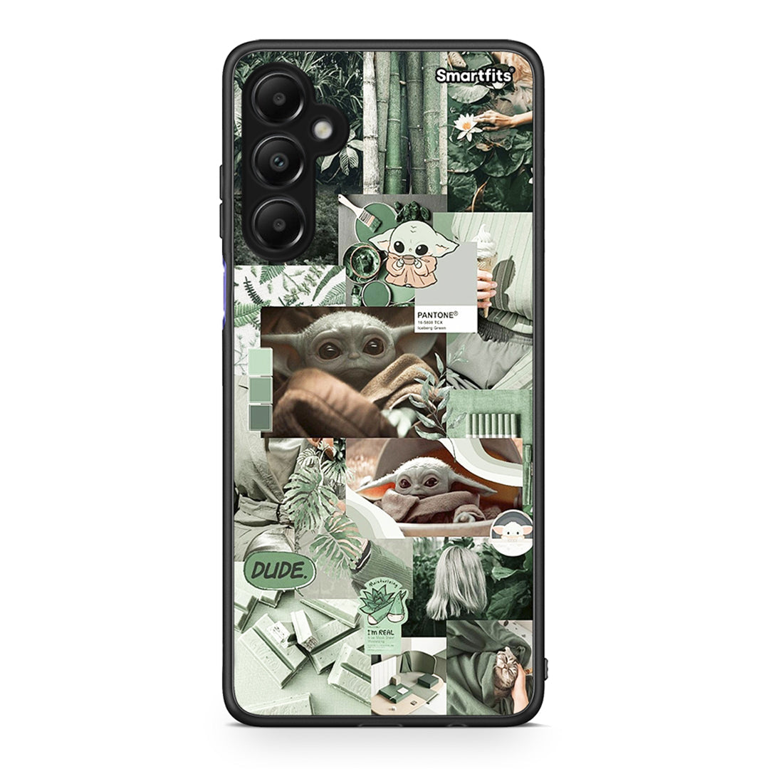 Samsung Galaxy A05s Collage Dude Θήκη Αγίου Βαλεντίνου από τη Smartfits με σχέδιο στο πίσω μέρος και μαύρο περίβλημα | Smartphone case with colorful back and black bezels by Smartfits